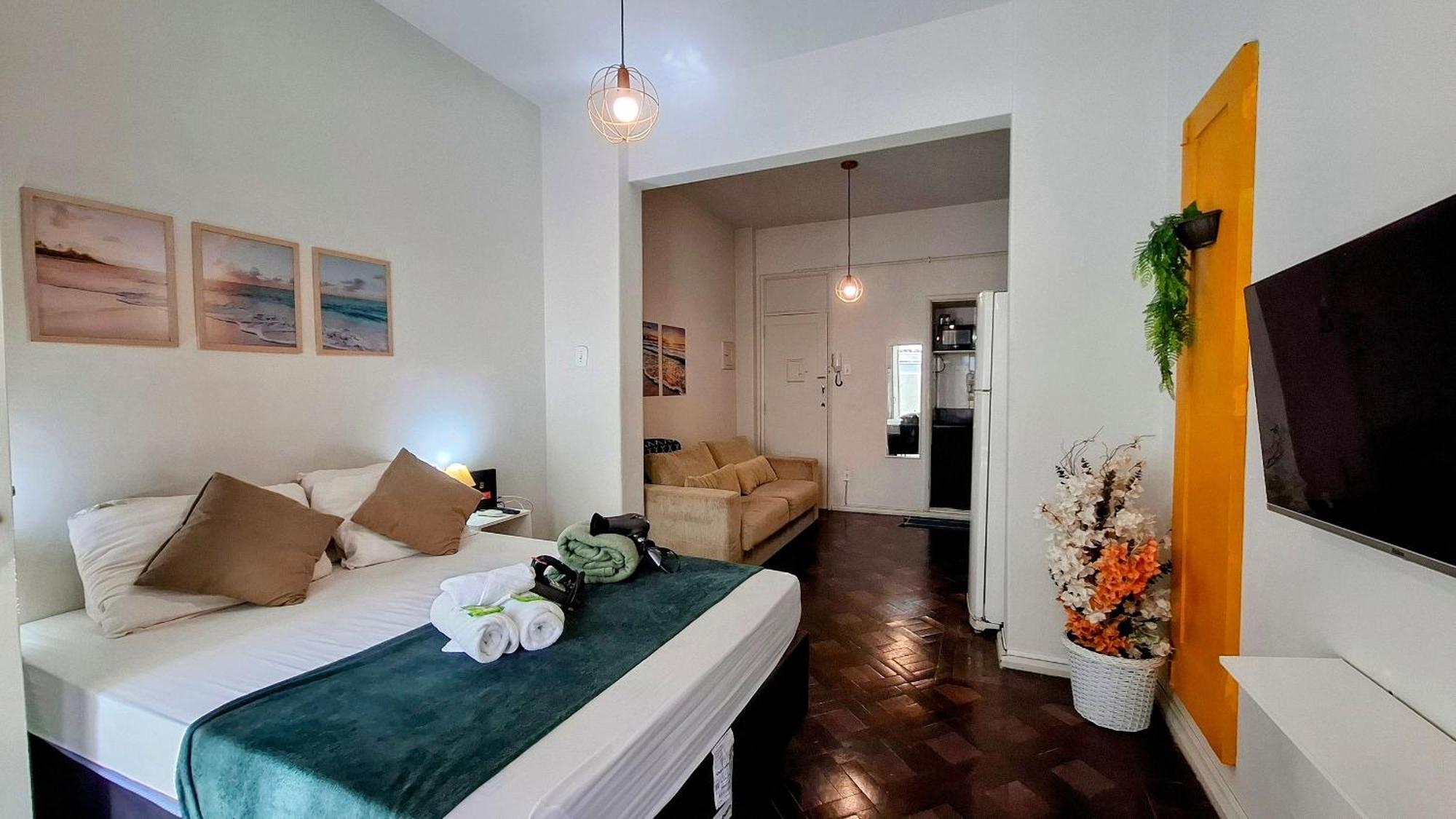 Pacote Copacabana + 1 Tour Ou Transfer Ріо-де-Жанейро Екстер'єр фото